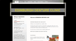 Desktop Screenshot of edinburghdenture.co.uk